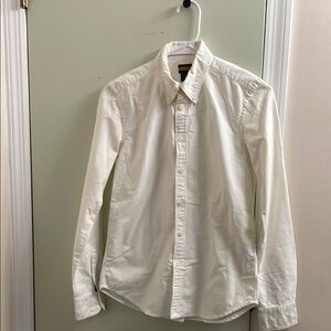 Women’s White Button-Down Shirt